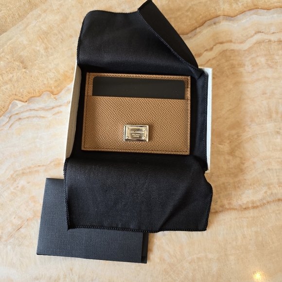 Dolce & Gabbana D&G Dauphine Logo Card Holder Wallet Cardholder - Picture 6 of 11